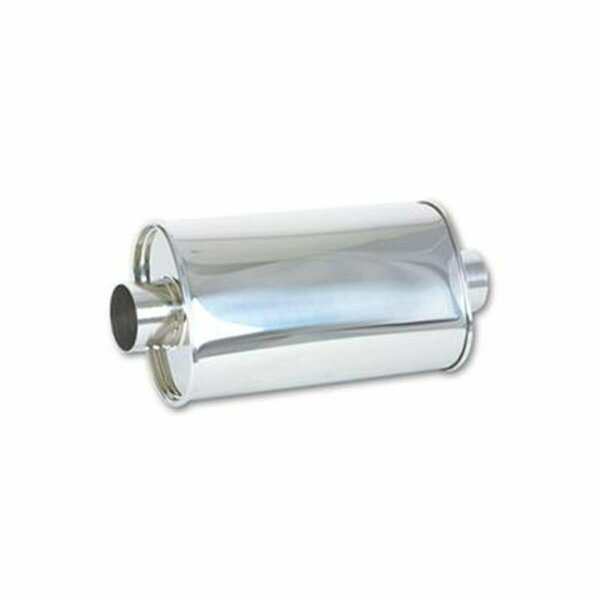 Vibrant 1103 Stainless Steel Case Exhaust Muffler - 3 In. V32-1103